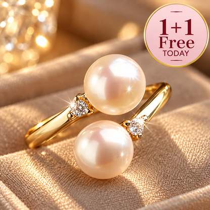 Classic Pearl Adjustable Ring