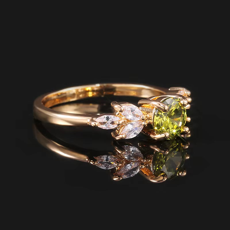 All Awareness –  Green Royal Hoop Ring | 1+1 Free