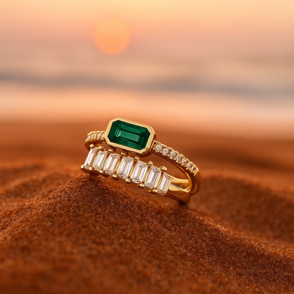 Whispering Waves Ring