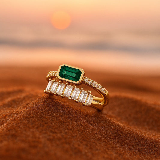 Whispering Waves Ring