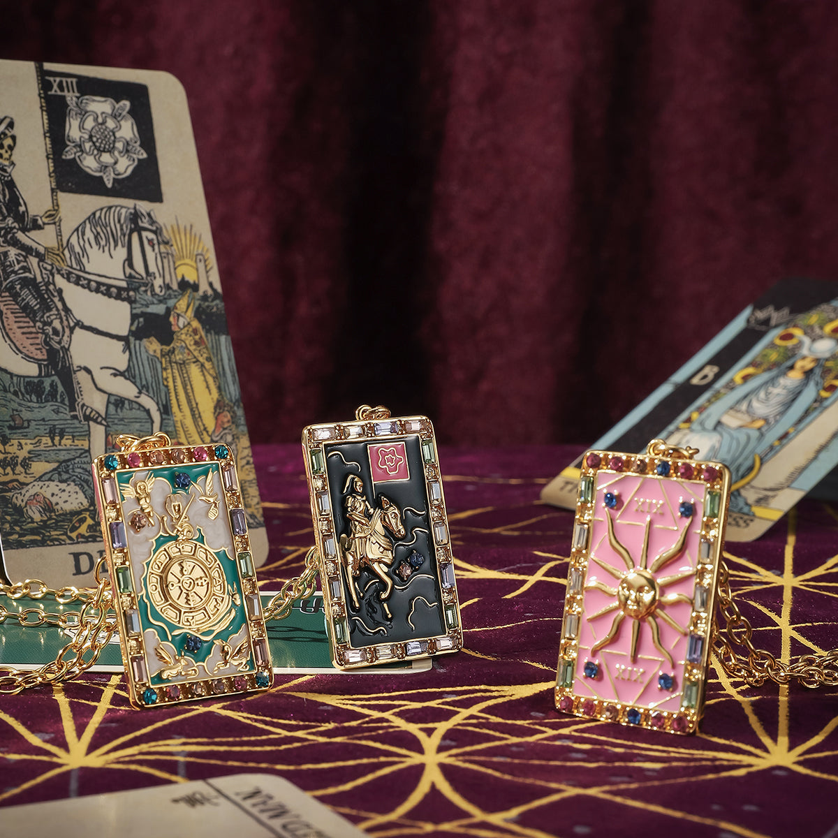 The Solar Tarot Necklace