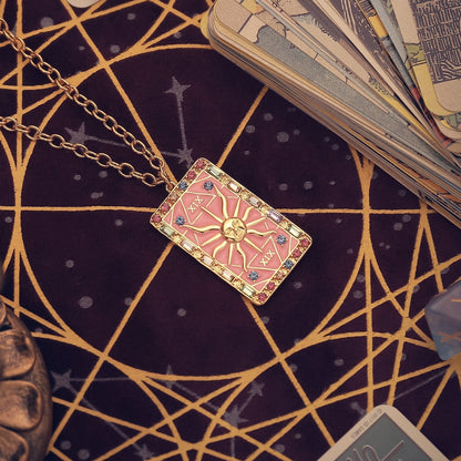 The Solar Tarot Necklace