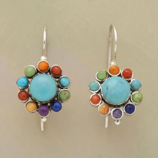 Aqua Glow Hoops