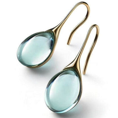 Radiant Crystal Drop Earrings
