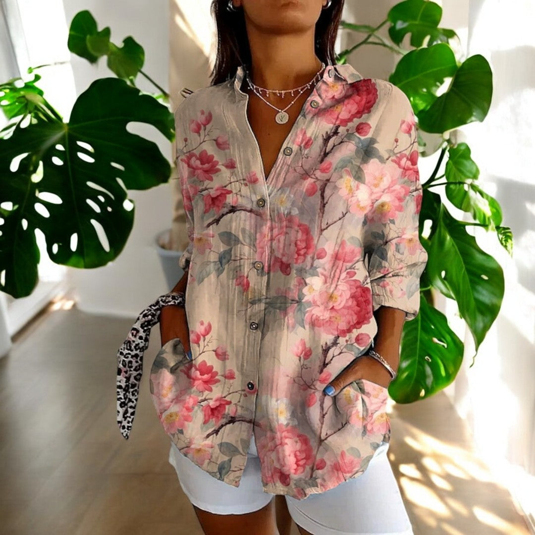 Irene | Stylish Floral Blouse
