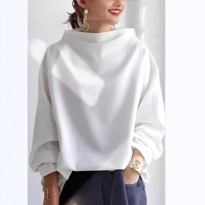 MARGOT | High-Neck Soft Knit Top