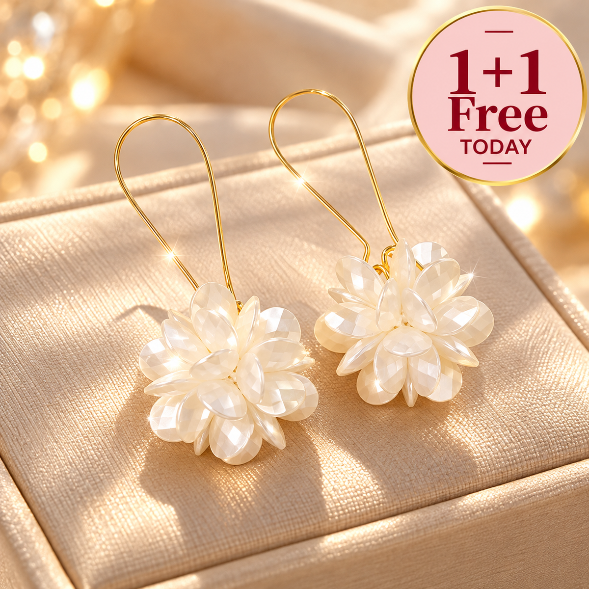 Blooming Pearl Earrings