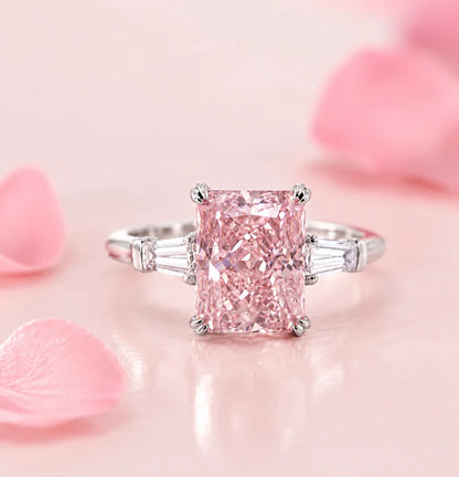 Classic Ribbon Pink Ring