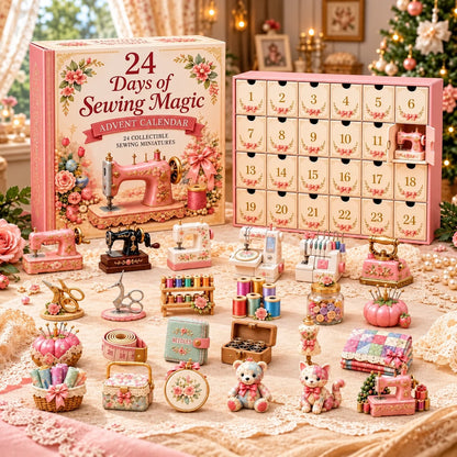 24 Days of Sewing Magic – Christmas Advent Calendar