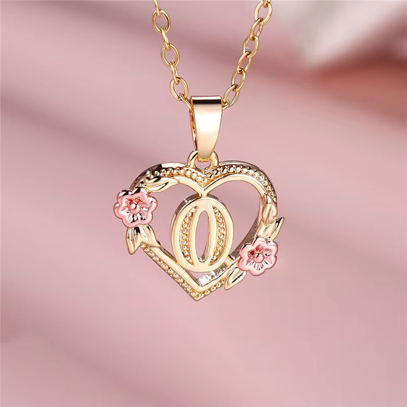 Breast Cancer Awareness - Personalized Letter Necklaces