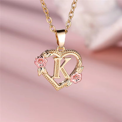 Breast Cancer Awareness - Personalized Letter Necklaces