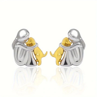 Harbour & Co | Dog Embrace Earring