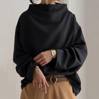 MARGOT | High-Neck Soft Knit Top