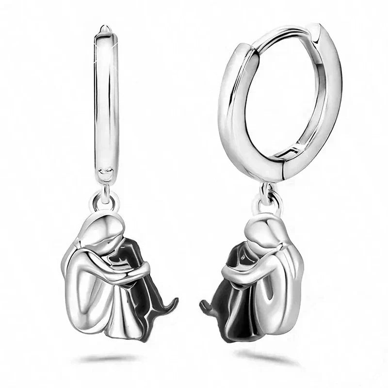Harbour & Co | Dog Embrace Earrings