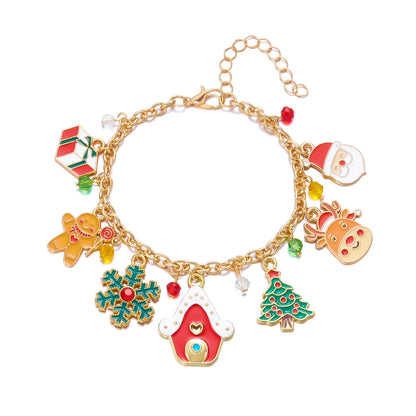 Christmas Santa Claus Chain Bracelet