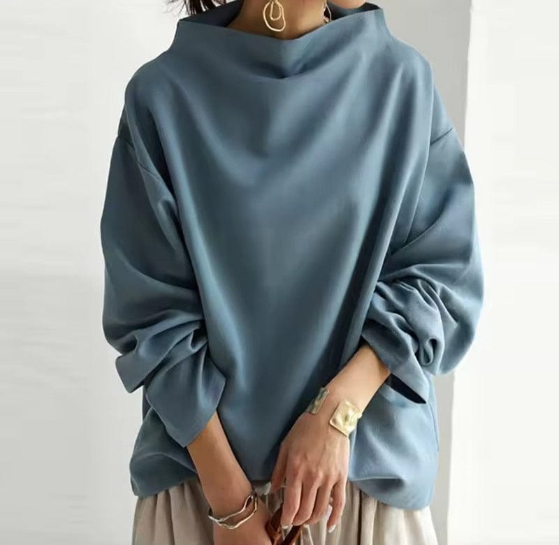 MARGOT | High-Neck Soft Knit Top