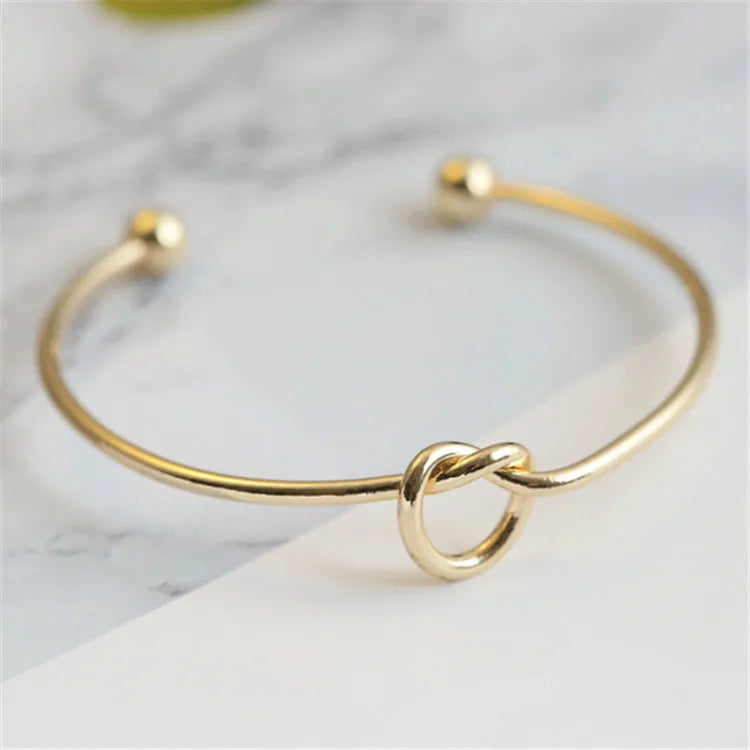 Vintage Woven Twist Stainless Steel Bracelet