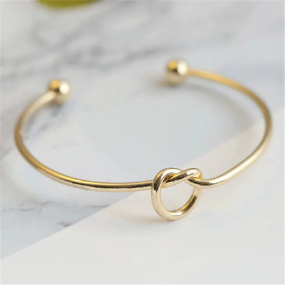 Vintage Woven Twist Stainless Steel Bracelet