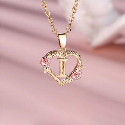 Breast Cancer Awareness - Personalized Letter Necklaces
