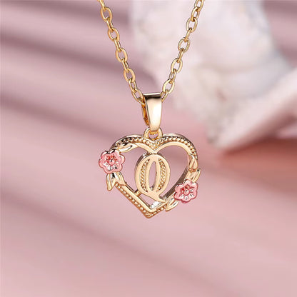 Breast Cancer Awareness - Personalized Letter Necklaces