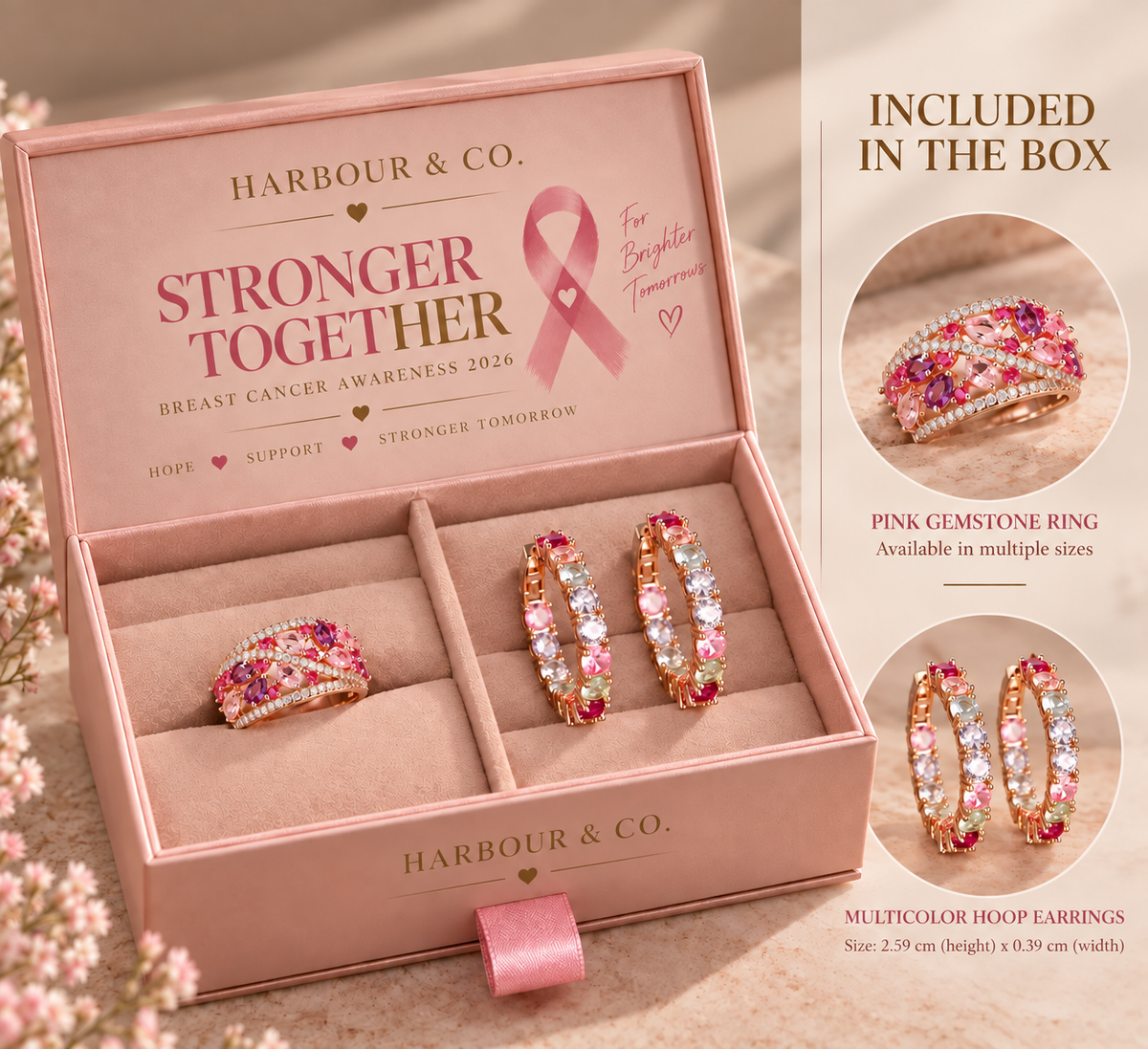 Breast Cancer Awareness 2-Piece Gift Set