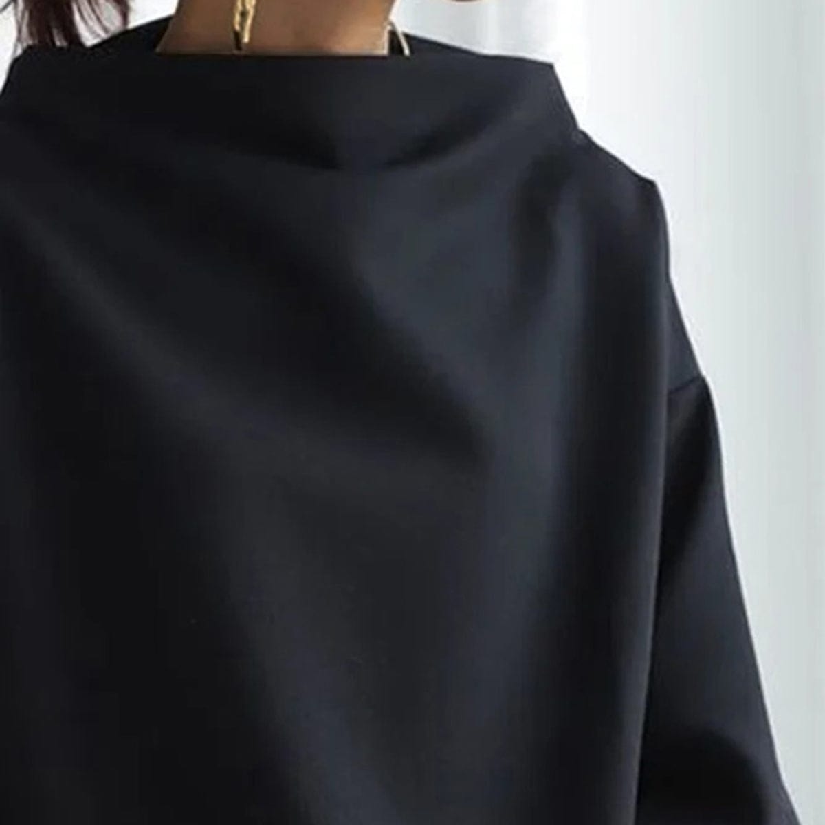 MARGOT | High-Neck Soft Knit Top
