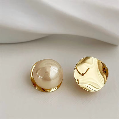 Breast Cancer Awareness | Fresh Water Pearl Earrings Classic | 1+1 Free Today