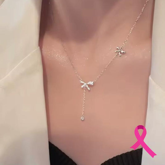 Breast Cancer Support Necklace | 1+1 Free Today