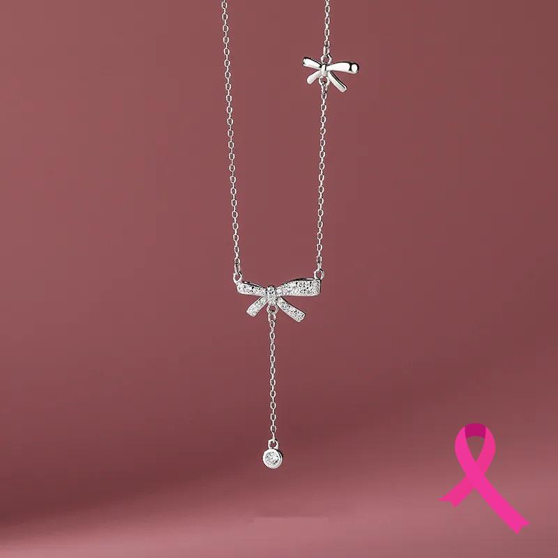 Breast Cancer Support Necklace | 1+1 Free Today