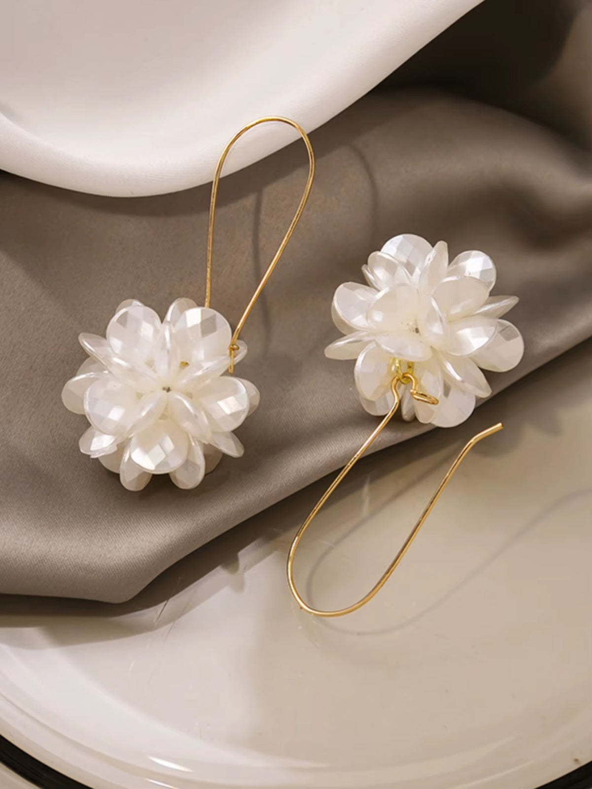 Breast Cancer Awareness | Blooming Pearl Earrings  | 1+1 Free Today