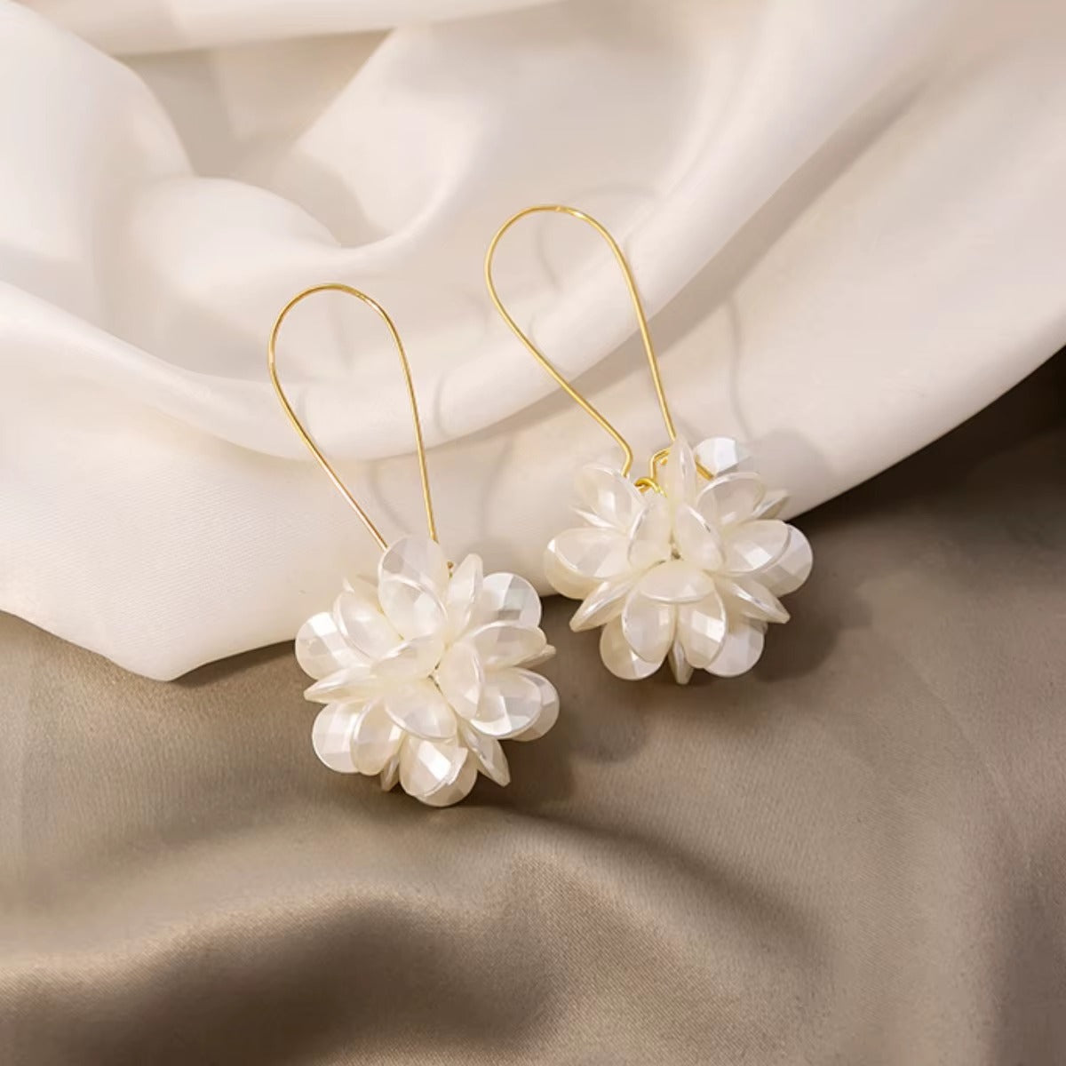 Breast Cancer Awareness | Blooming Pearl Earrings  | 1+1 Free Today