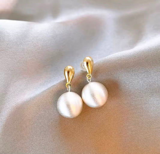 Breast Cancer Awareness | Together Stronger Pearl Earrings | 1+1 Free Today