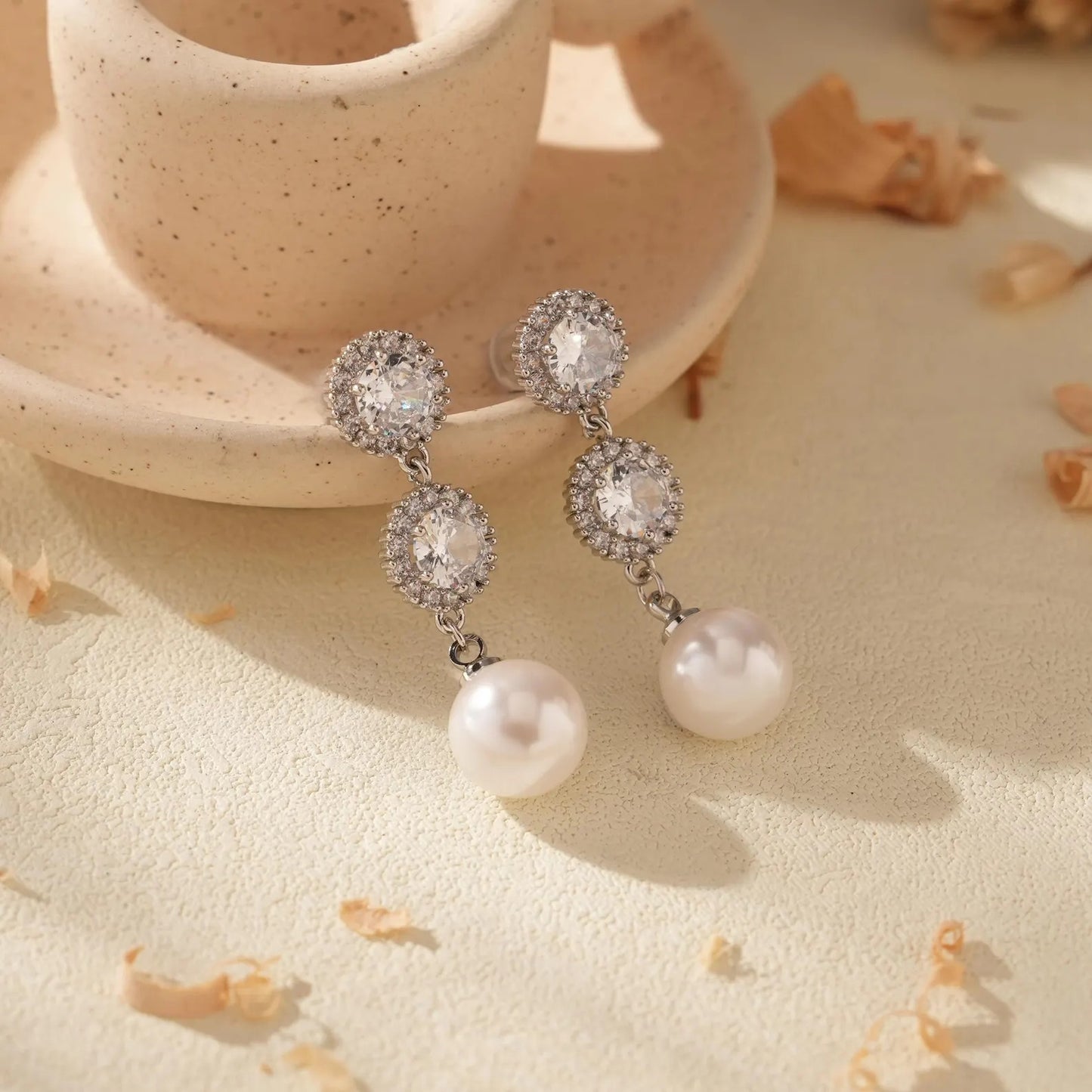 Breast Cancer Awareness | Sparkle Pearl Drops | 1+1 Free Today