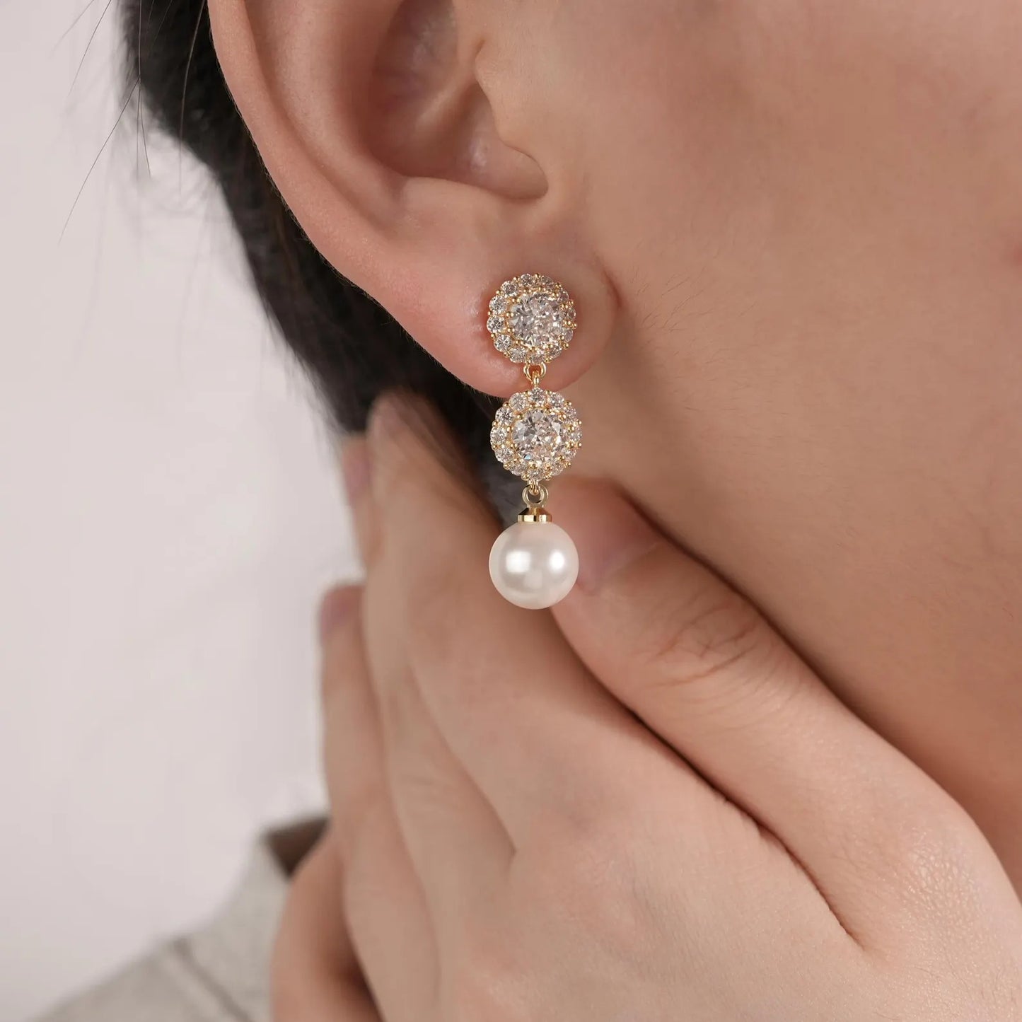Breast Cancer Awareness | Sparkle Pearl Drops | 1+1 Free Today