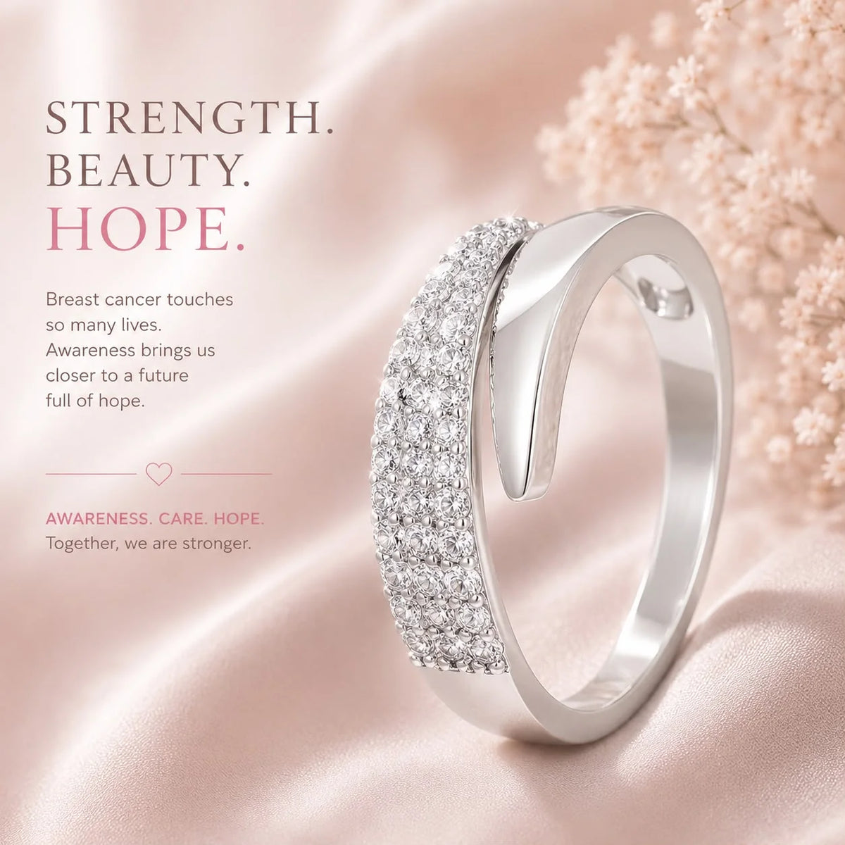 Breast Cancer Support Ring