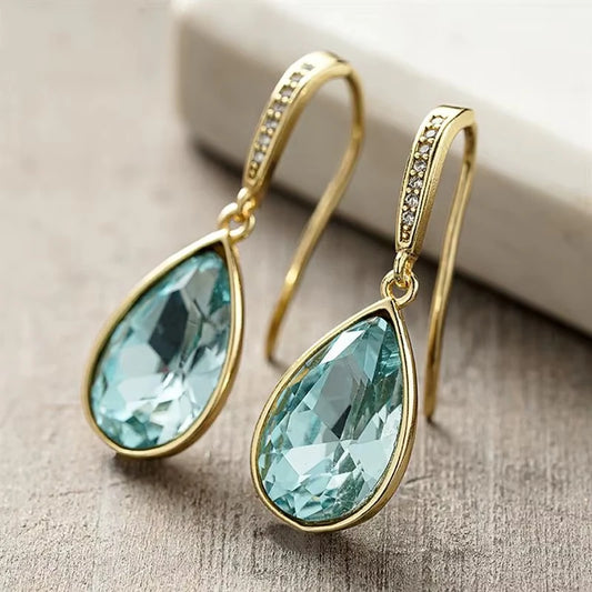 Hope Drops™ – Ovarian Cancer Awareness Earrings