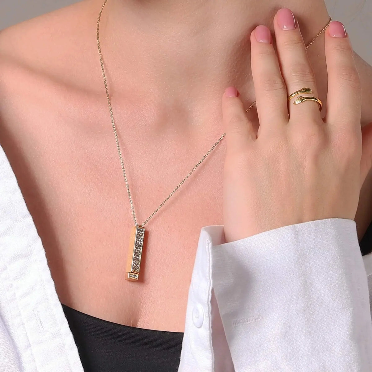 I Love You Necklace