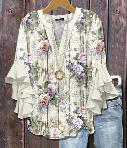 ELENORA | Whisper Ruffle Blouse