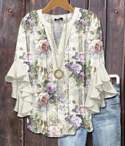 ELENORA | Whisper Ruffle Blouse