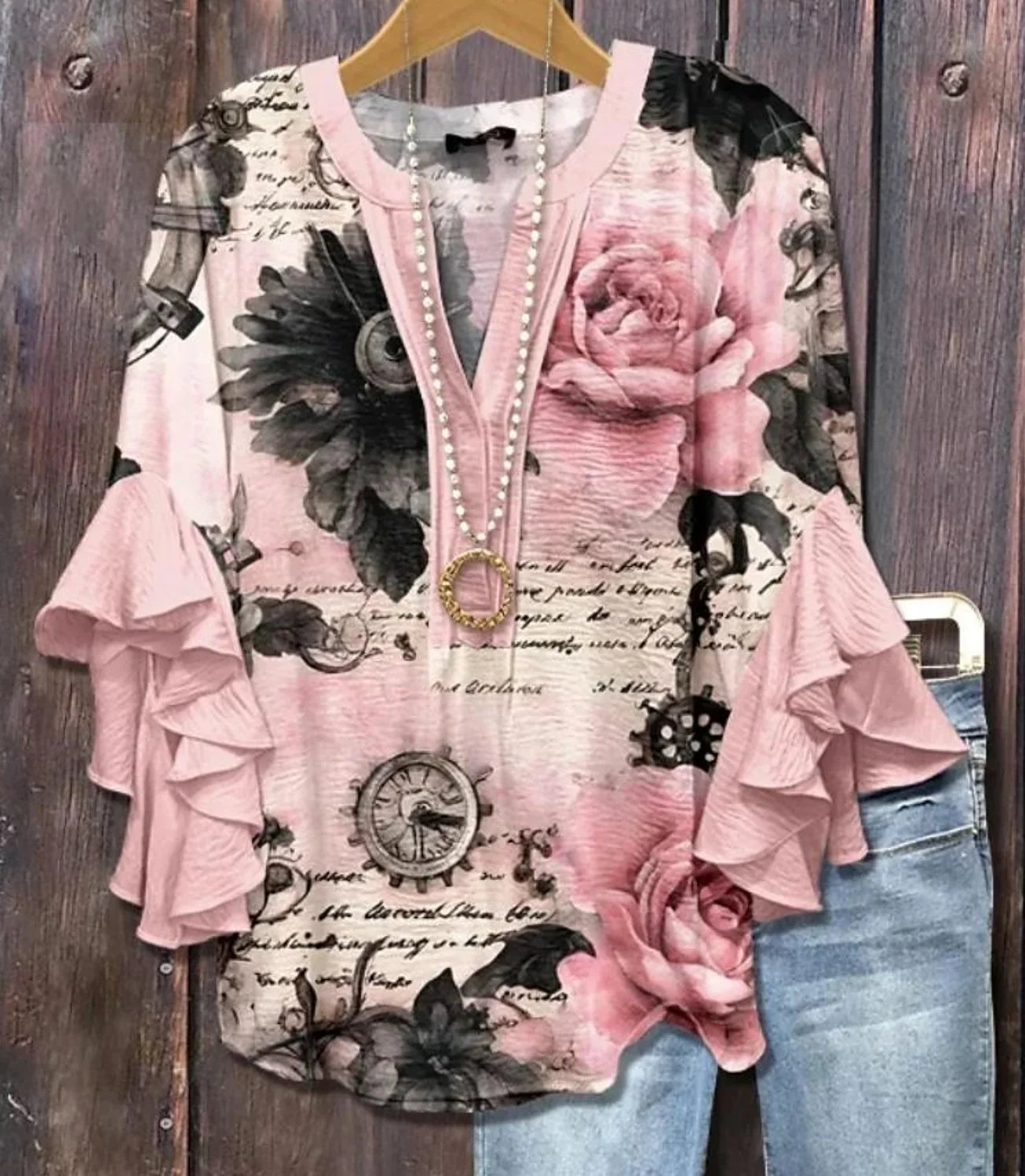 ELENORA | Whisper Ruffle Blouse