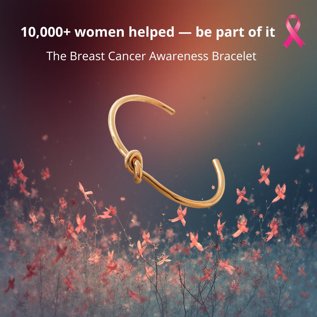 Breast Cancer Support Bracelets | Get 1+1 Free!