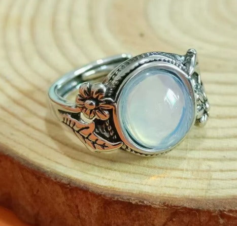 Moonveil Bloom Ring