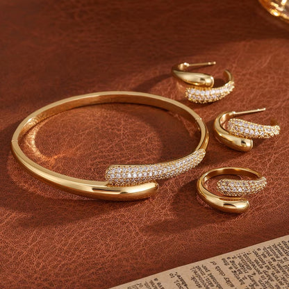 Breast Cancer Awareness Statement Jewelry Set