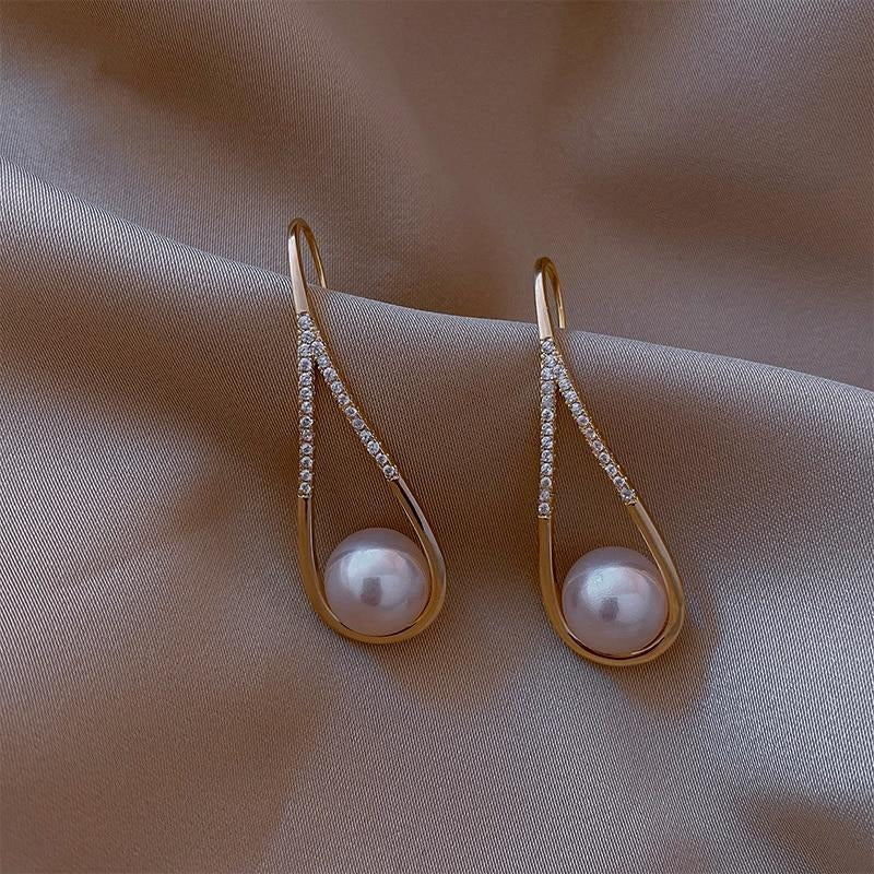 Breast Cancer Awareness | Hanging Sparkle Earrings  | 1+1 Free Today