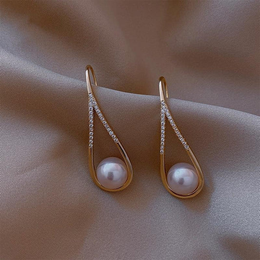 Breast Cancer Awareness | Hanging Sparkle Earrings  | 1+1 Free Today