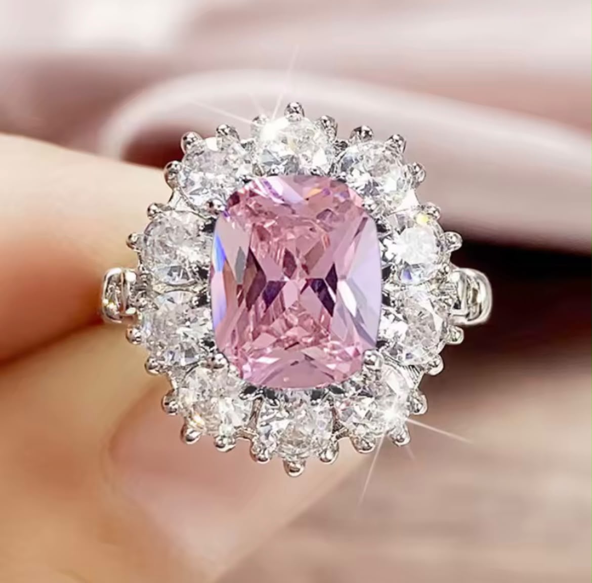 Limited Edition Ribbon Pink Ring  | Breast Cancer Awareness