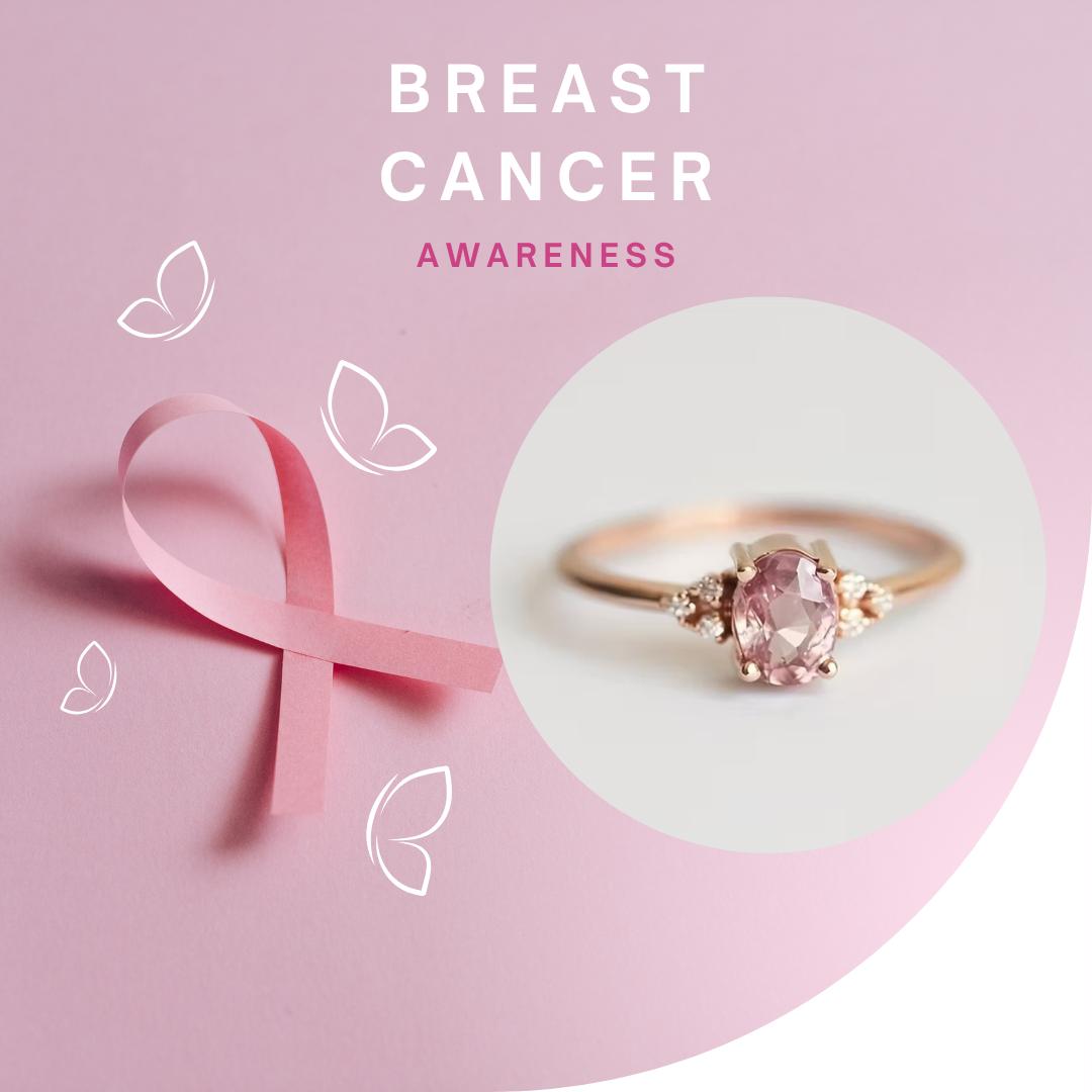 Classic Support Pink Ring  | Breast Cancer Awareness Collection