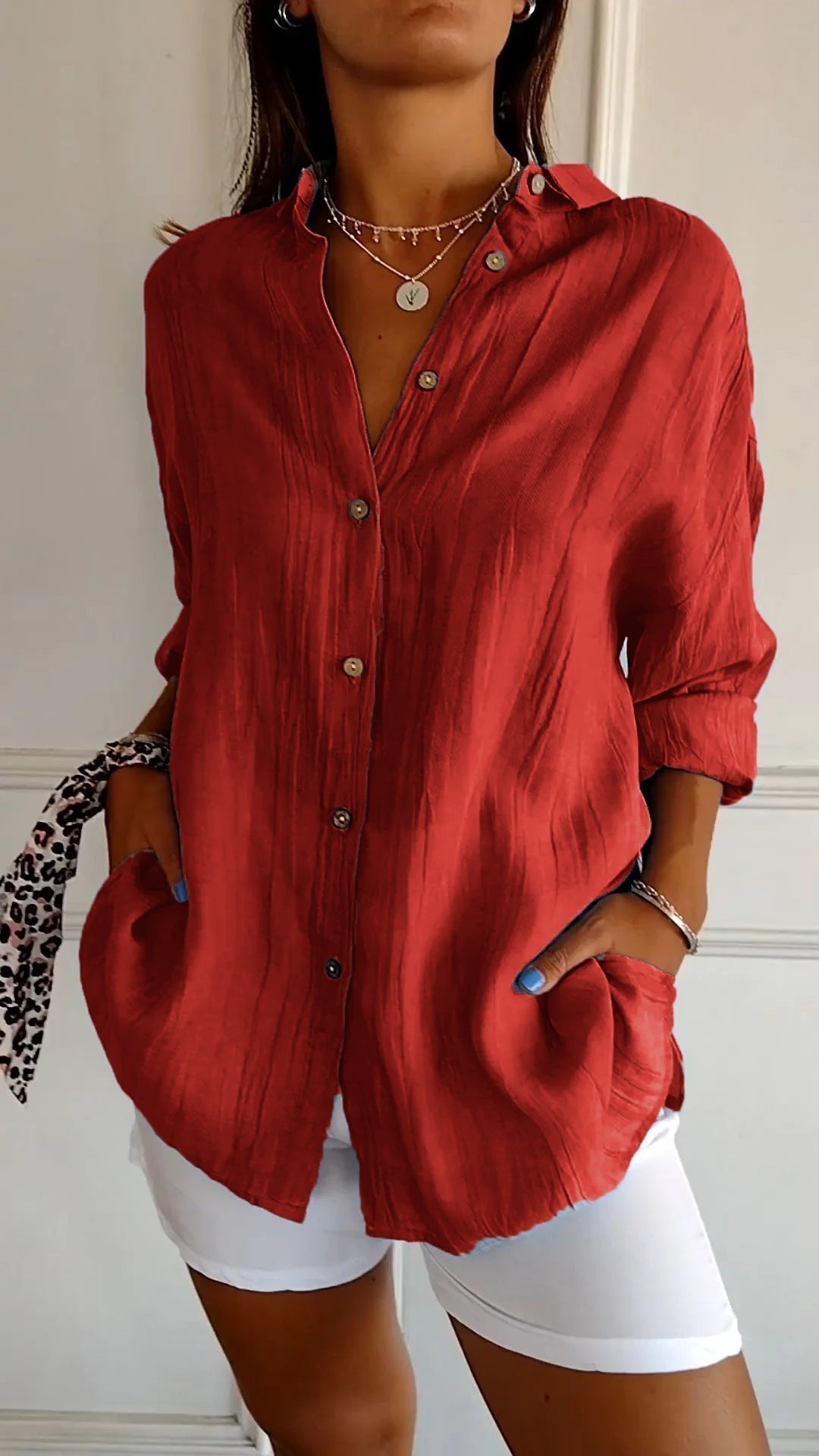 EMILY | Elegant Oversized Blouse