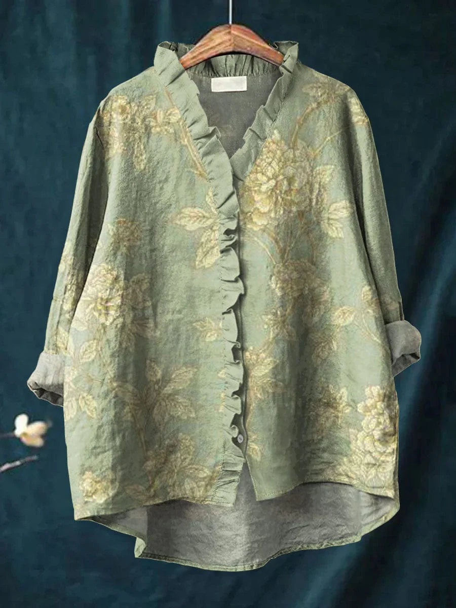 ELINE | Ruffle Blouse
