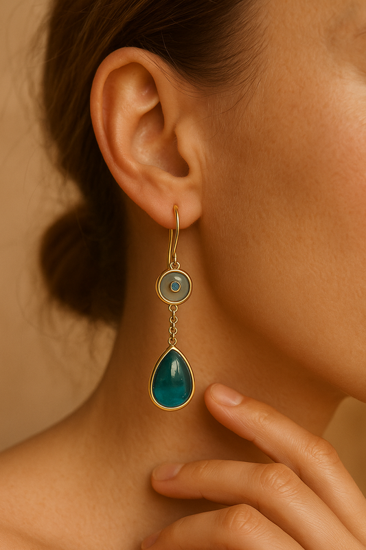 Blue Dream Dangle Earrings